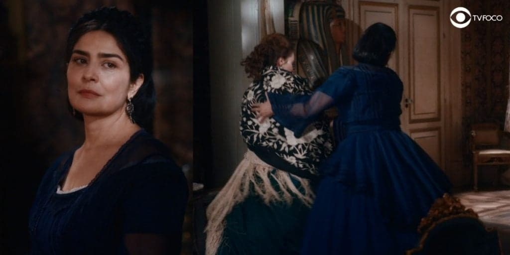 Nos Tempos do Imperador: Após flagra e anos de cornisse, Teresa Cristina explode e escorraça Luísa