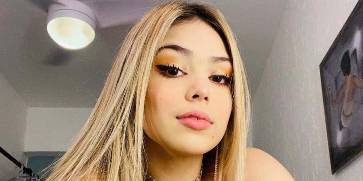 MC Melody voltou a tretar com Anitta após da cantora (Foto: Reprodução) MC Melody voltou a tretar com Anitta após da cantora (Foto: Reprodução)