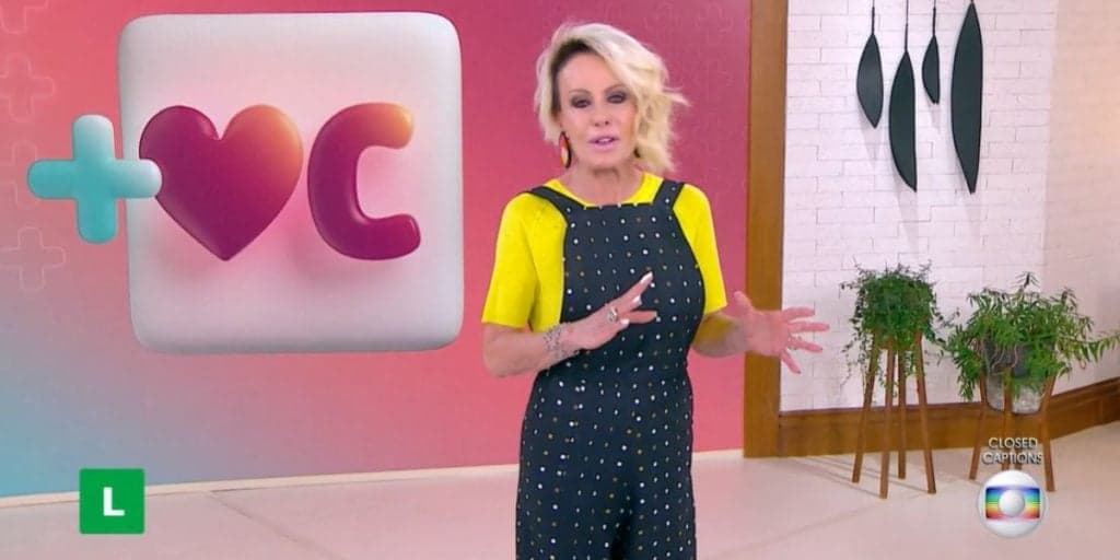 Após descobrir nova doença, Ana Maria tem ataque ao vivo e repórter fica sem reação: "Pegou"