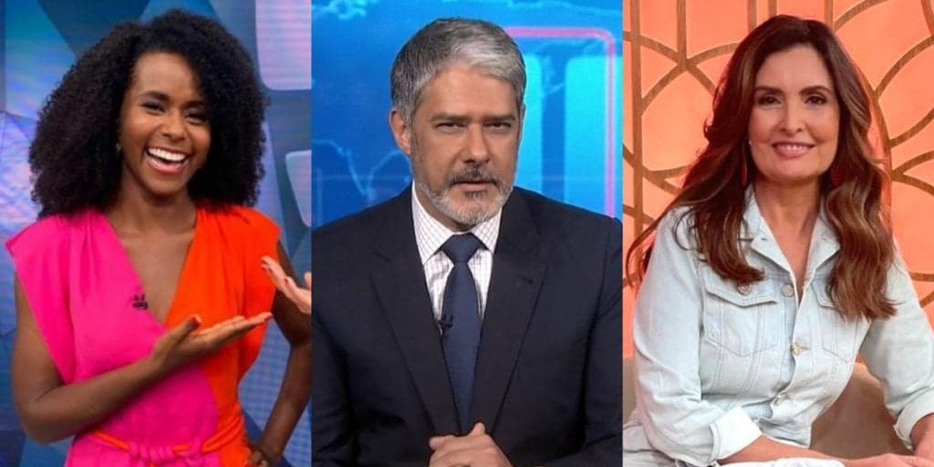 Bonner de sunga, Fátima na piscina e Maju de biquíni: as intimidades dos jornalistas da Globo