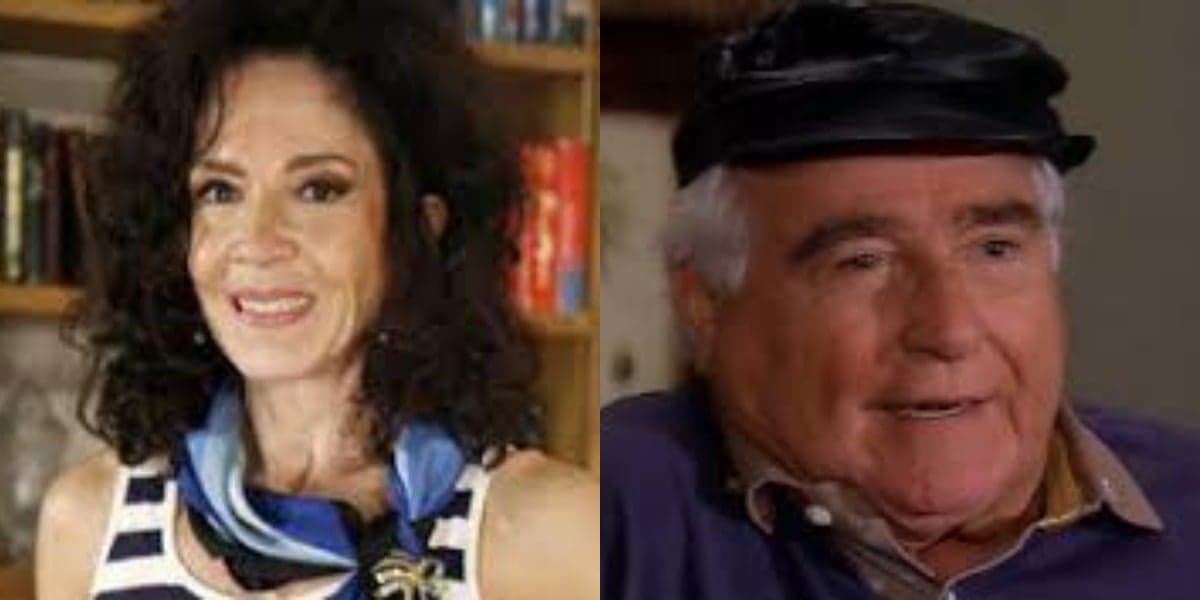 Yoná Magalhães e Luís Gustavo eram os gigantes da dramaturgia em "Cama de Gato" (Foto: Reprodução/TV Globo) Yoná Magalhães e Luís Gustavo eram os gigantes da dramaturgia em "Cama de Gato" (Foto: Reprodução/TV Globo)