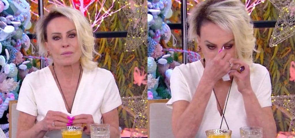 Ana Maria cai no choro durante o Mais Você e desabafa ao vivo na Globo: "Parte dessa história"