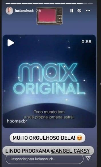 Luciano Huck divulgou o programa de sua esposa na rival da Globo (Foto: Reprodução) Luciano Huck divulgou o programa de sua esposa na rival da Globo (Foto: Reprodução)