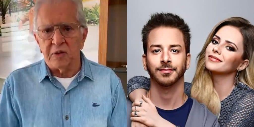 Carlos Alberto, após ser desmascarado, surge ao vivo na TV e se pronuncia sobre Sandy e Junior