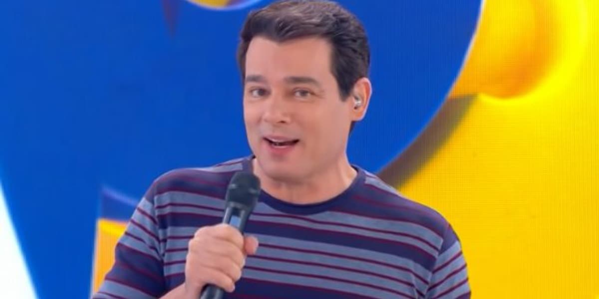 Celso Portiolli revelou que está com câncer (Foto: Reprodução/SBT) Celso Portiolli revelou que está com câncer (Foto: Reprodução/SBT)