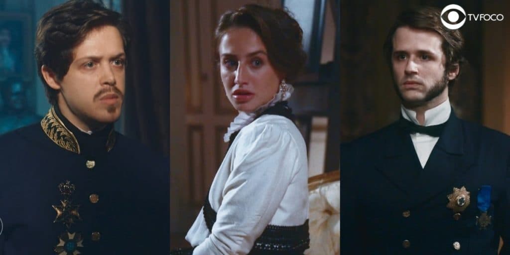 Nos Tempos do Imperador: Augusto fere Isabel, Gastão compra briga e Leopoldina ao parar briga sofre grave acidente