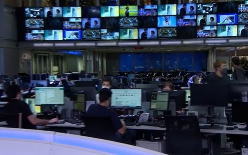 Redação da Globo em São Paulo Redação da Globo em São Paulo
