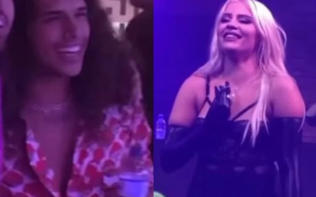 Vitão aparece se divertindo em vídeos com a ex se apresentando (Foto: Reprodução/ Instagram) Vitão aparece se divertindo em vídeos com a ex se apresentando (Foto: Reprodução/ Instagram)