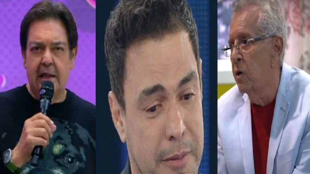 Sensitiva fez previsões para Faustão, Zezé e Carlos Alberto (Imagem: Montagem) Sensitiva fez previsões para Faustão, Zezé e Carlos Alberto (Imagem: Montagem)
