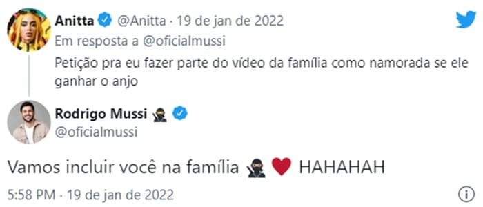 (Reprodução/ Twitter) (Reprodução/ Twitter)
