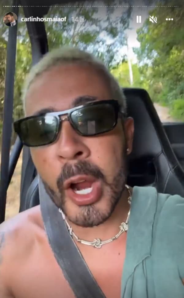 O humorista Carlinhos Maia conta tudo sobre a recusa de Lucas Albert para o BBB22 (Foto: Reprodução/ Instagram) O humorista Carlinhos Maia conta tudo sobre a recusa de Lucas Albert para o BBB22 (Foto: Reprodução/ Instagram)