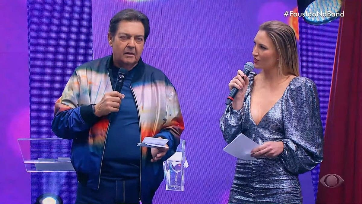 Faustão e Anne Lottermann - Foto: Reprodução Faustão e Anne Lottermann - Foto: Reprodução