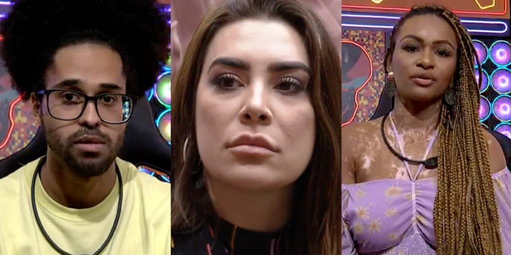 Enquete BBB22: Luciano, Naiara e Natália estão no primeiro paredão; vote em quem você quer que saia