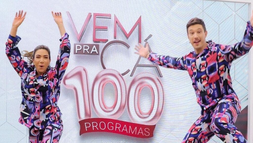 Patricia Abravanel e Gabriel Carolano no Vem Pra Cá- Foto: Divulgação-SBT Patricia Abravanel e Gabriel Carolano no Vem Pra Cá- Foto: Divulgação-SBT