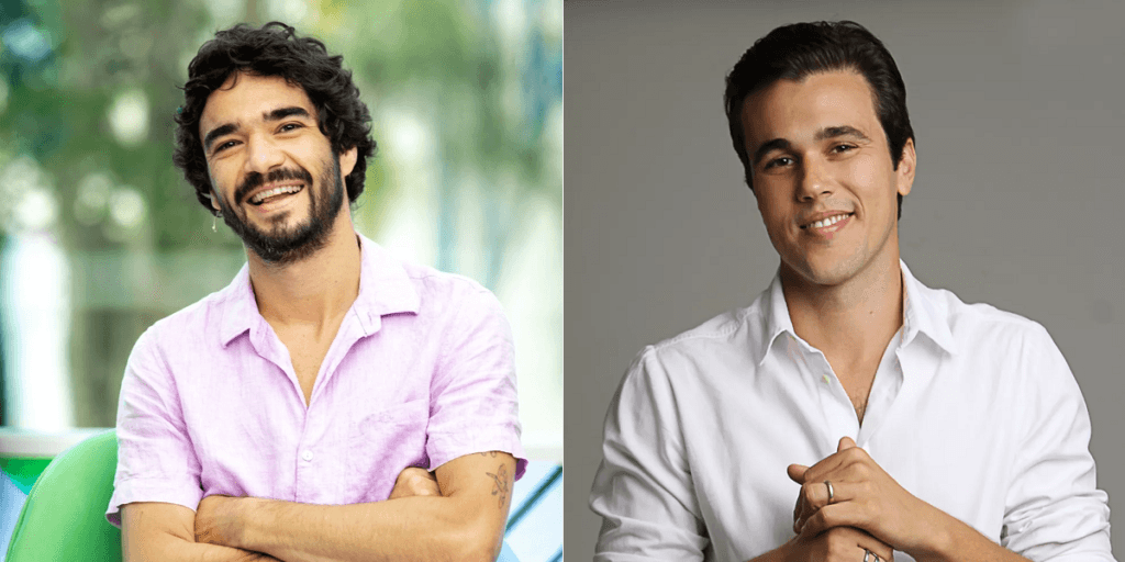 Bruno Ferrari e Caio Blat quebram "sigilo" e resolvem assumir os parceiros que escolherem para vida