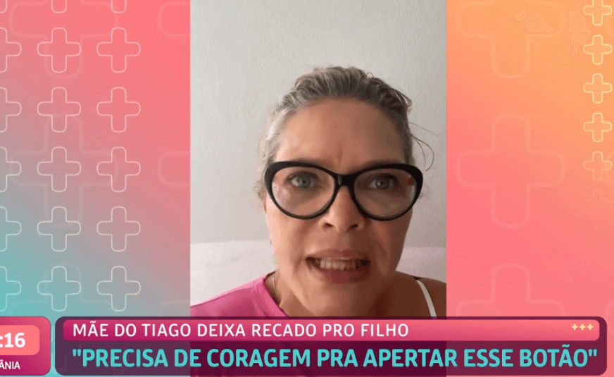Cintia Abravanel surgiu em vídeo no Mais Você- Foto: Reprodução-Globo Cintia Abravanel surgiu em vídeo no Mais Você- Foto: Reprodução-Globo