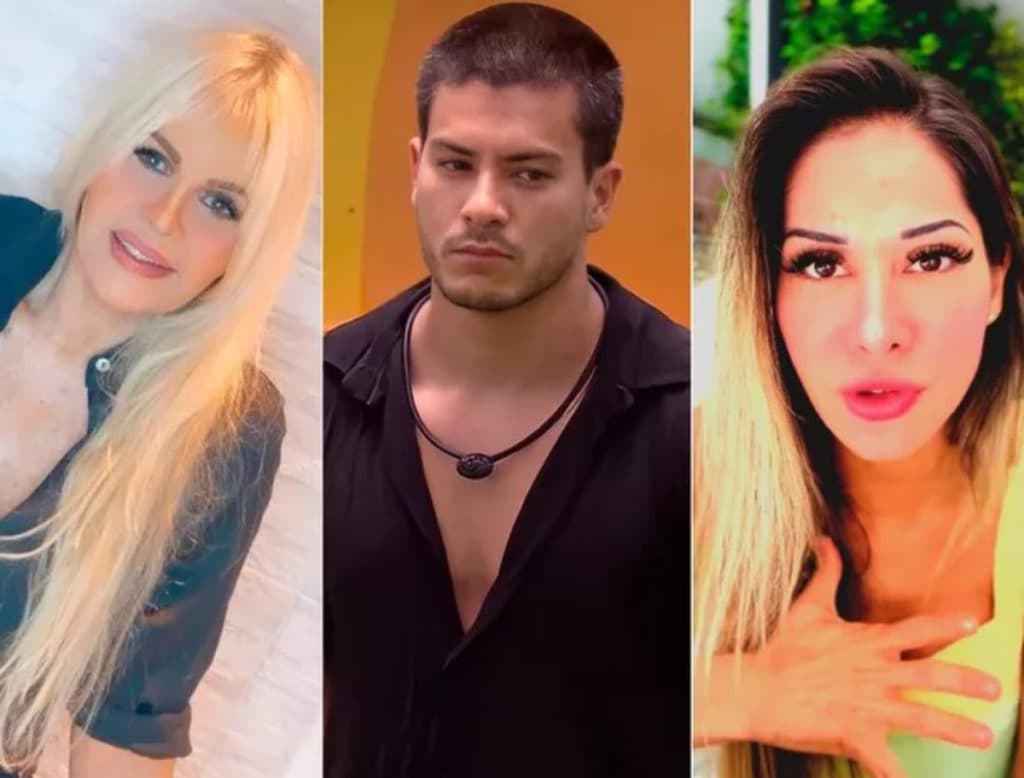 BBB22: Barraco! Monique Evans detona Arthur Aguiar, o chama de "vergonha" e Maíra Cardi parte pra cima dela