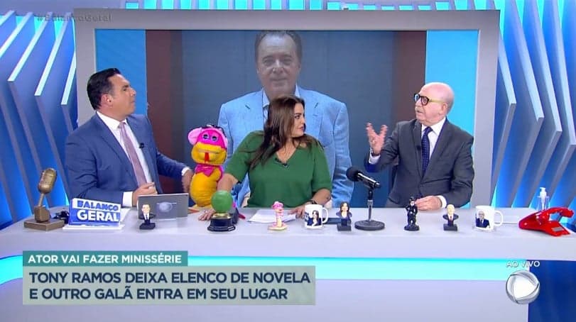 Gottino e Fabiola falaram sobre Tony Ramos na Hora da Venenos Gottino e Fabiola falaram sobre Tony Ramos na Hora da Venenos