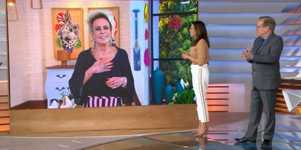 "Eu ia falar", Ana Paula Araújo vê o que Ana Maria fez na Globo e explode em verdades: "Não dá"