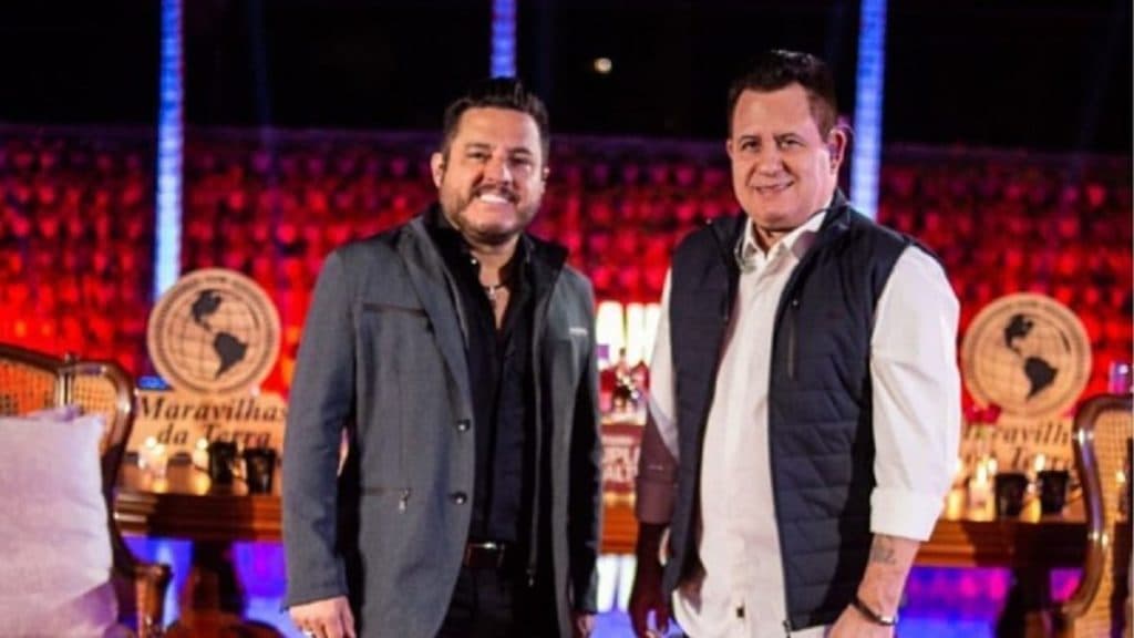 Bruno e Marrone protagonizaram um climão ao vivo em um show com Leonardo