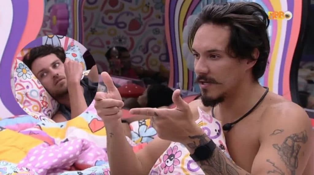 BBB22: Eliezer diz que Lucas está sendo alvo de fofocas por causa da gula