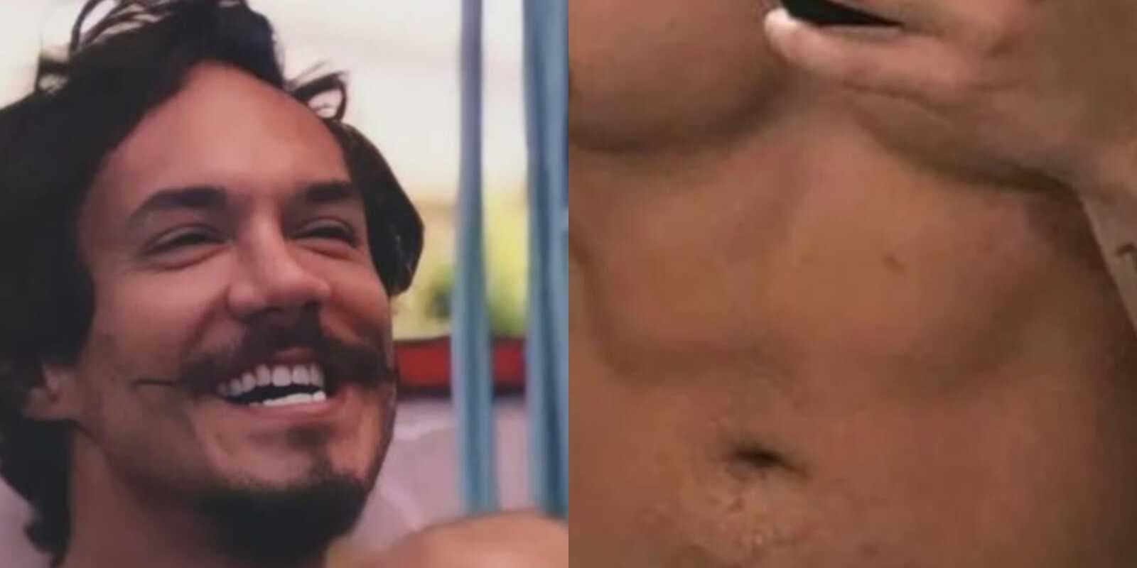 BBB22: Vaza nude de Eliezer (Foto: Reprodução/Montagem) BBB22: Vaza nude de Eliezer (Foto: Reprodução/Montagem)