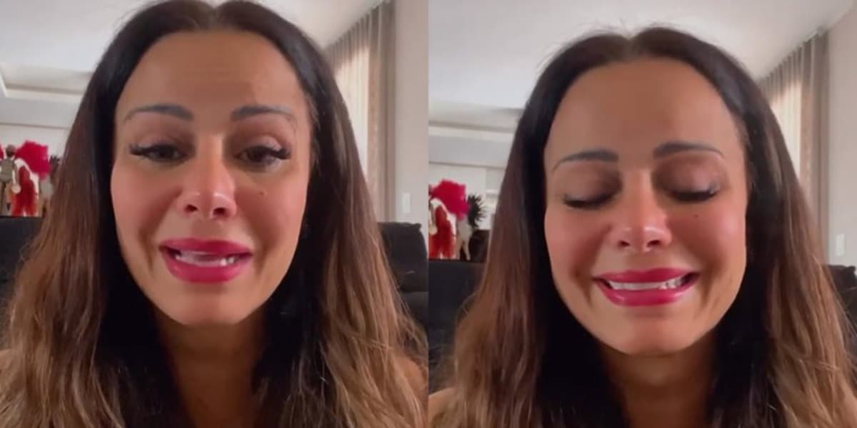 Viviane Araújo surge aos prantos nas redes sociais - Foto: Reprodução Viviane Araújo surge aos prantos nas redes sociais - Foto: Reprodução
