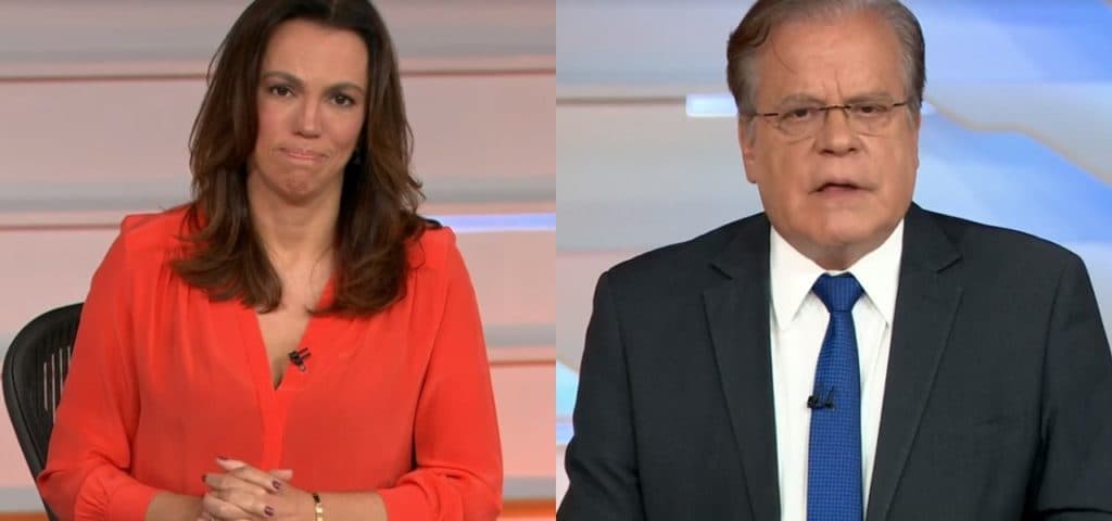 Ana Paula Araújo recebe notícia no ponto e corta Chico Pinheiro com o pior na Globo: "Um banho de sangue"