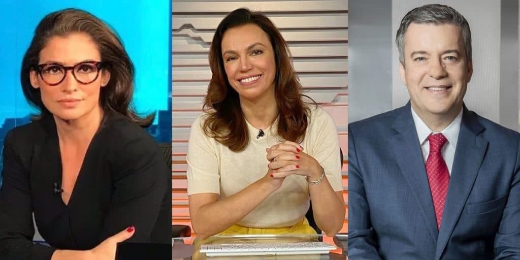 Renata Vasconcellos, Ana Paula e Roberto Kovalick dão basta em segredo e assumem com quem são casados