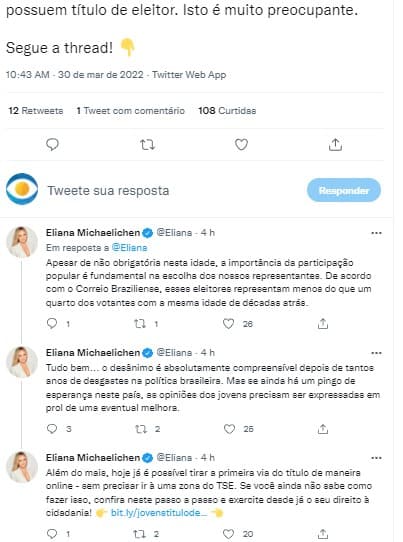 Eliana desabafou no Twitter e fez um alerta para os seus seguidores Eliana desabafou no Twitter e fez um alerta para os seus seguidores