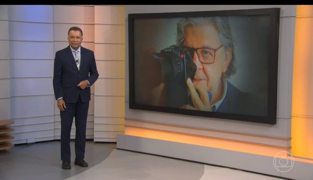 Heraldo Pereira falou sobre a trajetória de Orlando Brito no jornal da Globo- Foto: Reprodução Heraldo Pereira falou sobre a trajetória de Orlando Brito no jornal da Globo- Foto: Reprodução