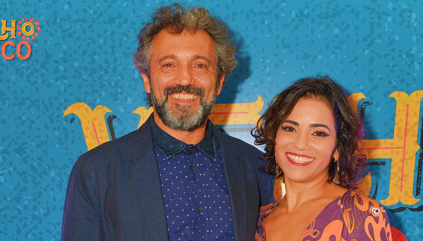 Luciana Lima, viúva de Domingos Montagner no evento de divulgação da novela Velho ChIco- Foto: Divulgação/Globo Luciana Lima, viúva de Domingos Montagner no evento de divulgação da novela Velho ChIco- Foto: Divulgação/Globo