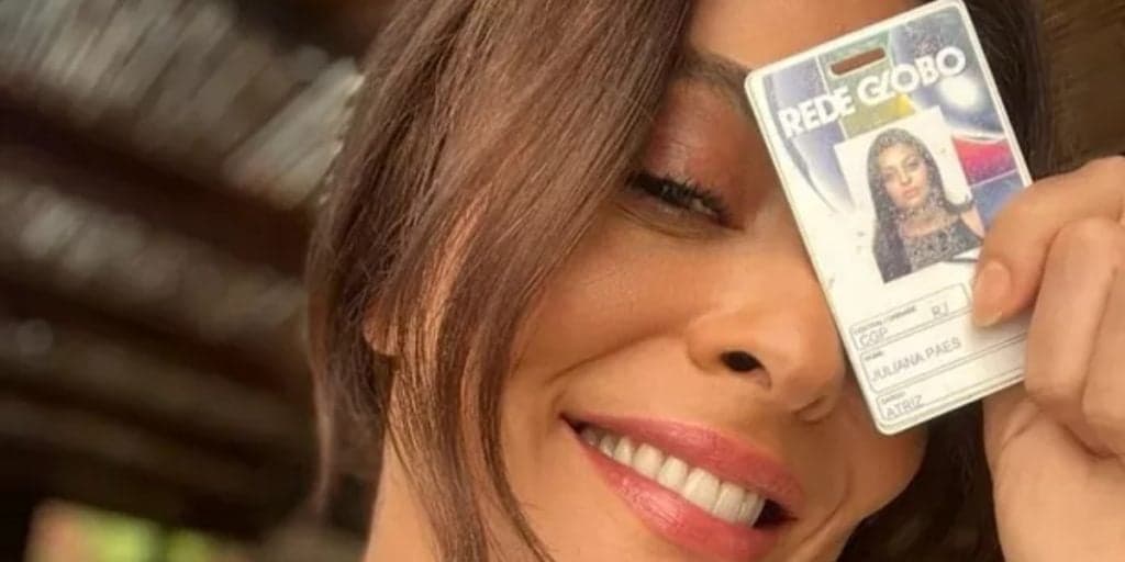 Juliana Paes se despediu da Globo (Foto: Reprodução/Instagram) Juliana Paes se despediu da Globo (Foto: Reprodução/Instagram)