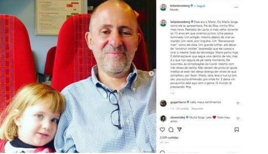 Homenagem que a apresentadora da Globo fez para o ex-marido (Foto: Reprodução / Instagram) Homenagem que a apresentadora da Globo fez para o ex-marido (Foto: Reprodução / Instagram)