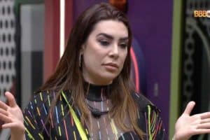 Naiara Azevedo promete 'fogo no parquinho' em sua volta ao BBB22 (Foto: Reprodução / Globoplay) Naiara Azevedo promete 'fogo no parquinho' em sua volta ao BBB22 (Foto: Reprodução / Globoplay)