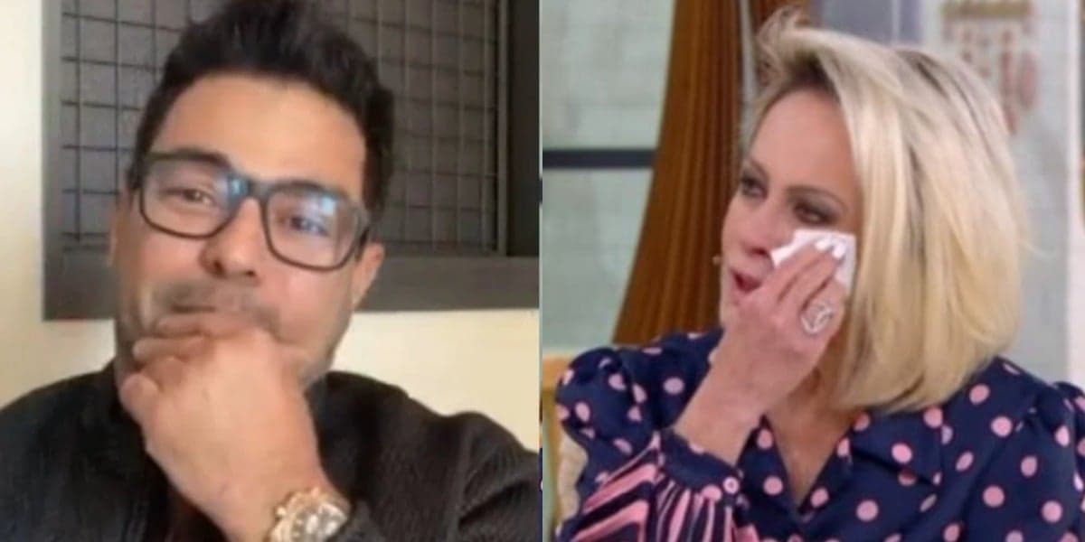Zezé Di Camargo conversou com Ana Maria Braga no "Mais Você", em novembro (Foto: Reprodução/TV Globo) Zezé Di Camargo conversou com Ana Maria Braga no "Mais Você", em novembro (Foto: Reprodução/TV Globo)