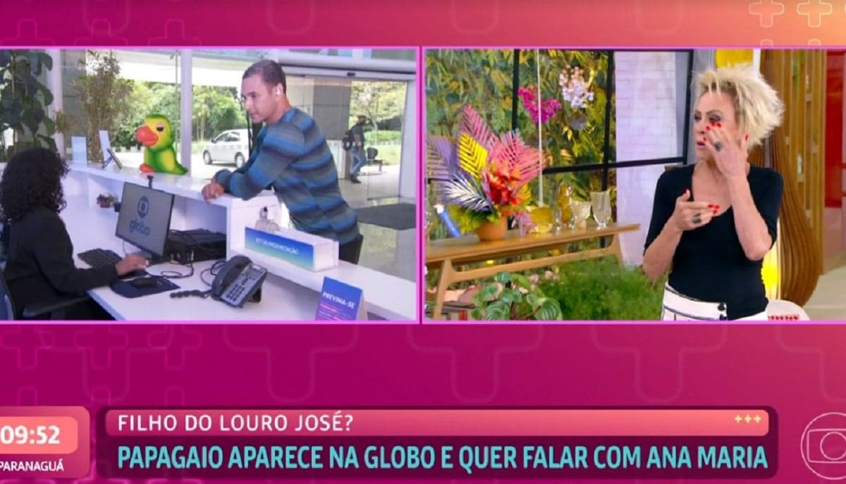 Ana Maria Braga chorou ao ver o novo Louro José na Globo Ana Maria Braga chorou ao ver o novo Louro José na Globo