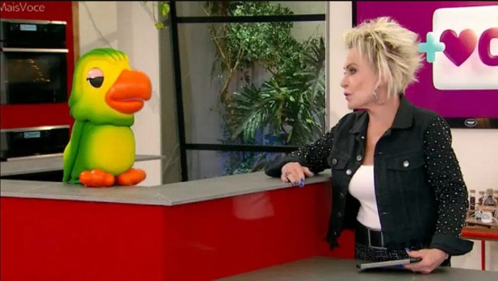 "Não chegue perto de mim", Ana Maria se enfurece e ameaça arrancar filho do Louro do Mais Você: "Desce agora"