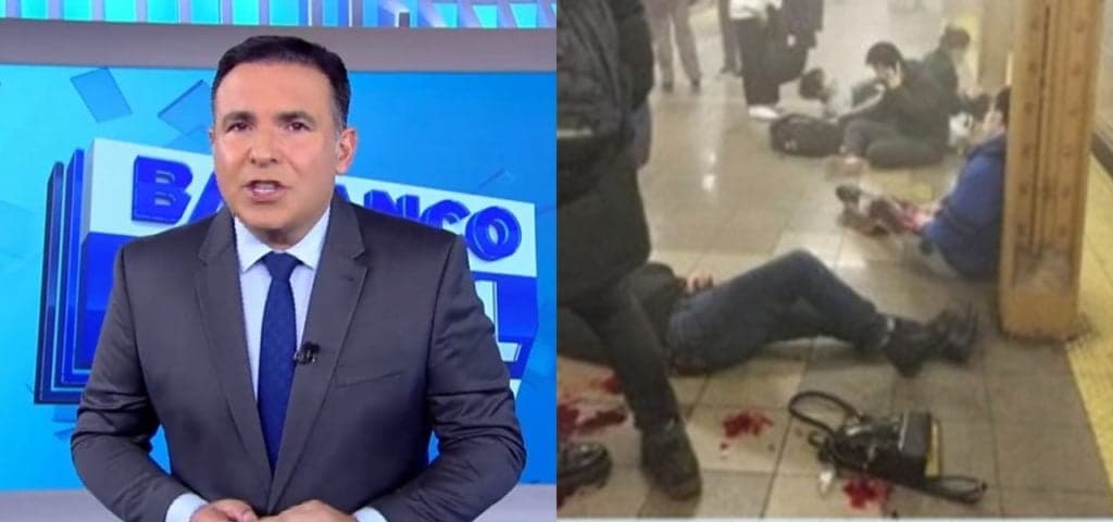 "Ataque a tiros no metrô", Gottino entra às pressas, confirma o pior e corpos são exibidos na Record