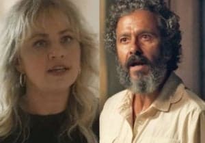 Marcos Palmeira como José Leôncio em Pantanal; peão dará má notícia a Madeleine em 'Pantanal' (Karine Teles) (Foto: Reprodução / Globo) Marcos Palmeira como José Leôncio em Pantanal; peão dará má notícia a Madeleine em 'Pantanal' (Karine Teles) (Foto: Reprodução / Globo)