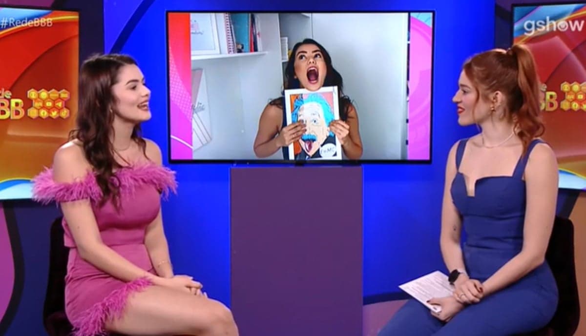 Eslovênia Marques faz fofoca sobre Maria no "Fora da Casa" Eslovênia Marques faz fofoca sobre Maria no "Fora da Casa"
