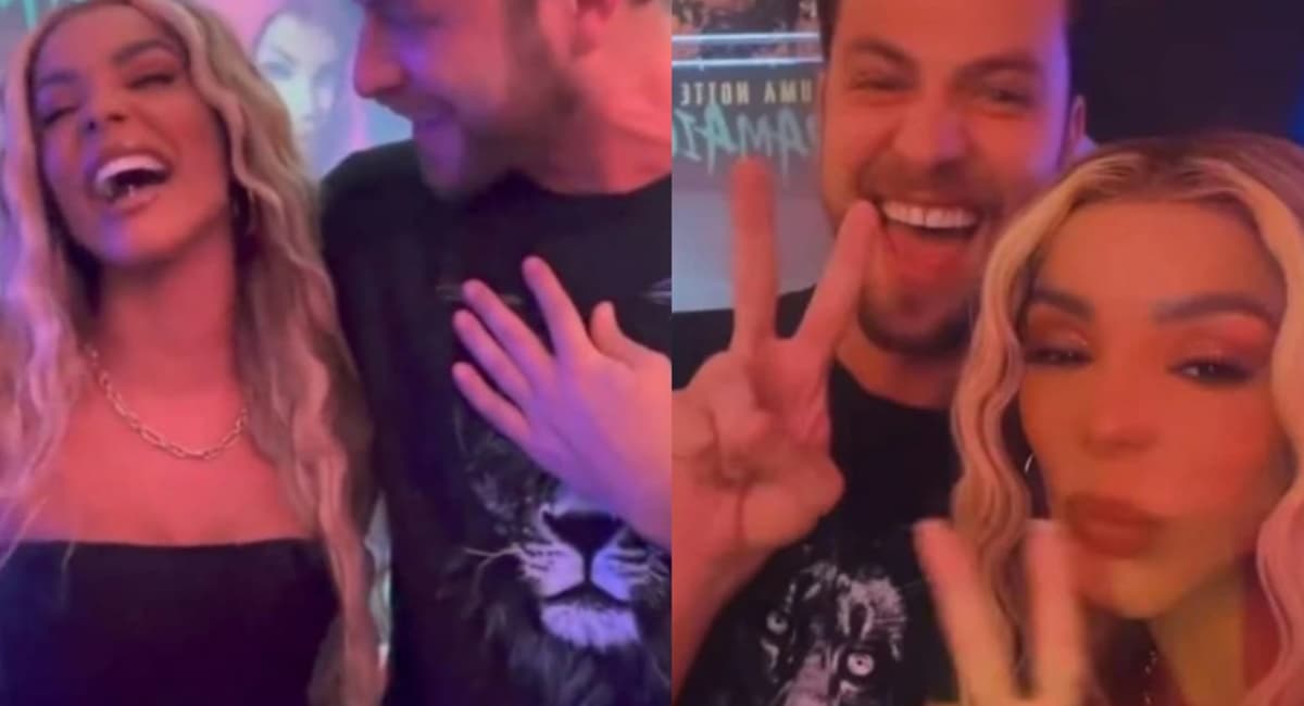 Gustavo e Brunna se perdoam e curtem noitada após o BBB22 Gustavo e Brunna se perdoam e curtem noitada após o BBB22