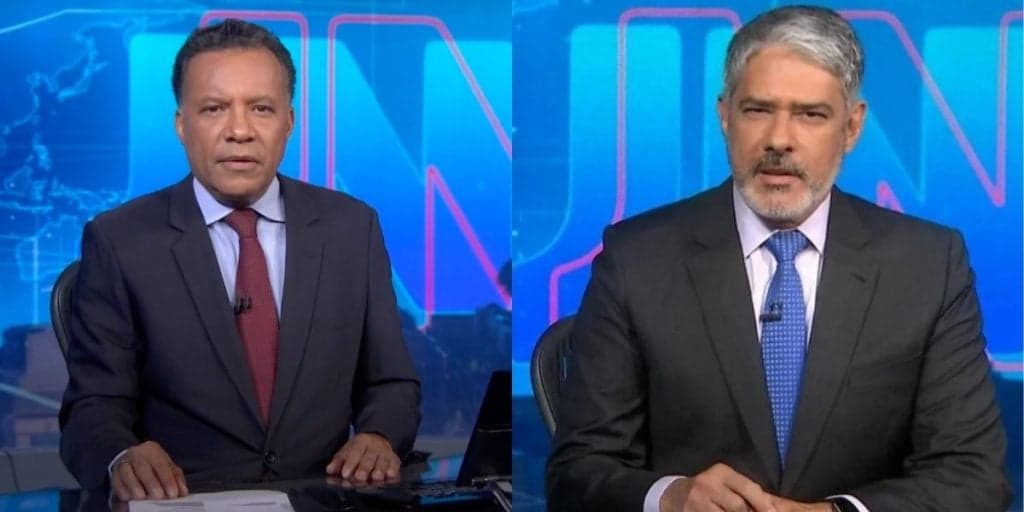 Substituto de Bonner não aguenta dia de caos no JN, sofre queda e perde até para Travessia: Audiências 14/01