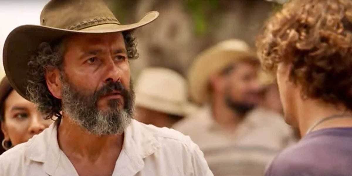 Pantanal: Jove causa climão com José Leôncio (Foto: Reprodução) Pantanal: Jove causa climão com José Leôncio (Foto: Reprodução)