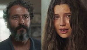 José Leôncio (Marcos Palmeira) terá um embate com Juma (Alanis Guillen) por causa do filho em 'Pantanal' (Foto: Reprodução / Globo) José Leôncio (Marcos Palmeira) terá um embate com Juma (Alanis Guillen) por causa do filho em 'Pantanal' (Foto: Reprodução / Globo)