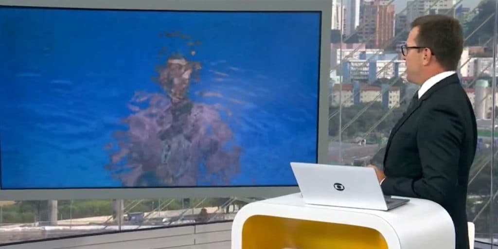 Rodrigo Bocardi convoca repórter no BDSP, se depara com rapaz se afogando e assusta na Globo: "Tensão"