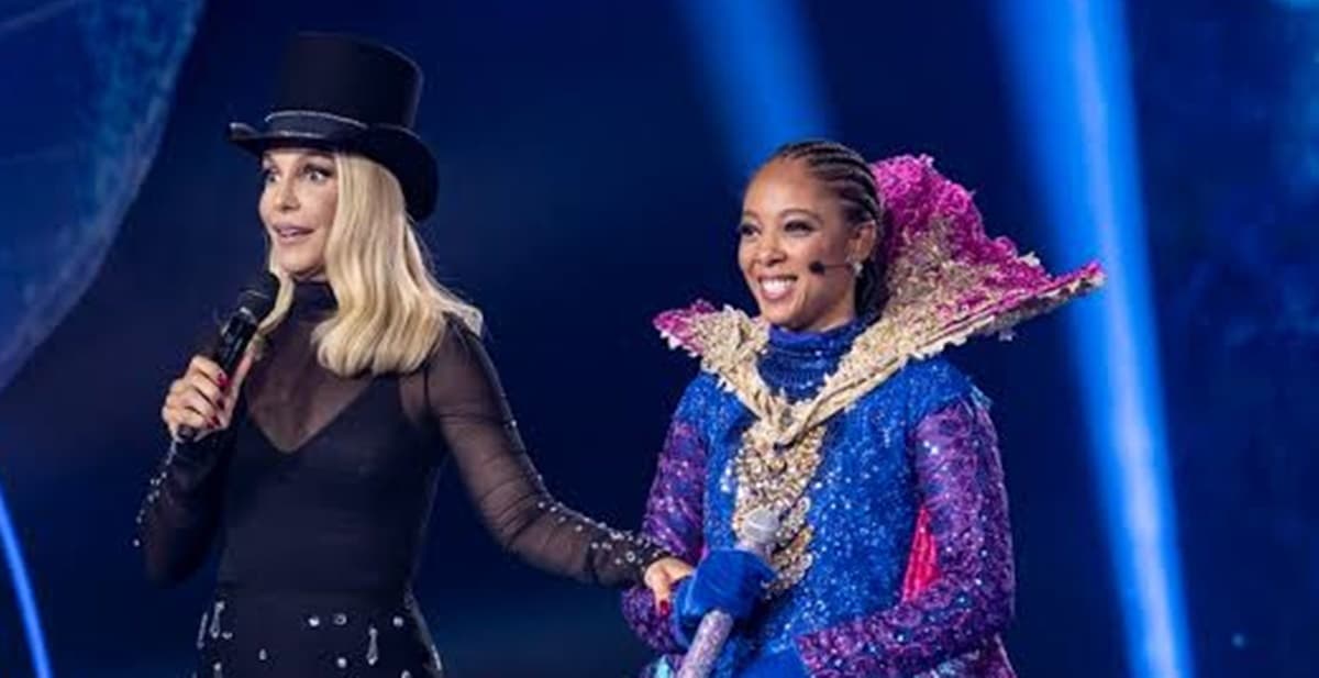 Negra Li era o Pavão no "The Masked Singer Brasil" Negra Li era o Pavão no "The Masked Singer Brasil"