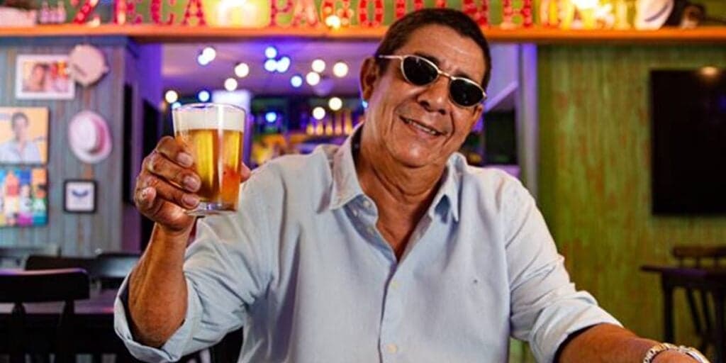 Tente não se assustar ao saber o valor que Zeca Pagodinho vê na sua conta quando vai ao banco