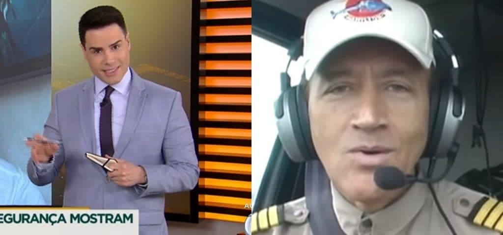 Bacci e Comandante Hamilton eram grandes amigos fora do ar na Record Bacci e Comandante Hamilton eram grandes amigos fora do ar na Record