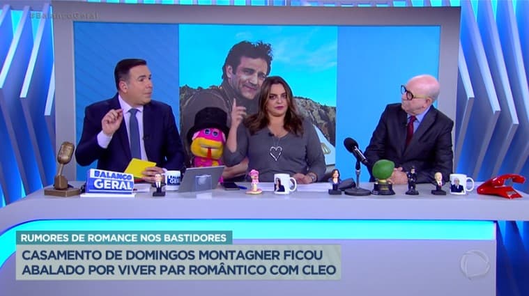 Fabiola Reipert e Gottino falaram sobre o suposto affair de Cleo Pires e Domingos Montagner Fabiola Reipert e Gottino falaram sobre o suposto affair de Cleo Pires e Domingos Montagner